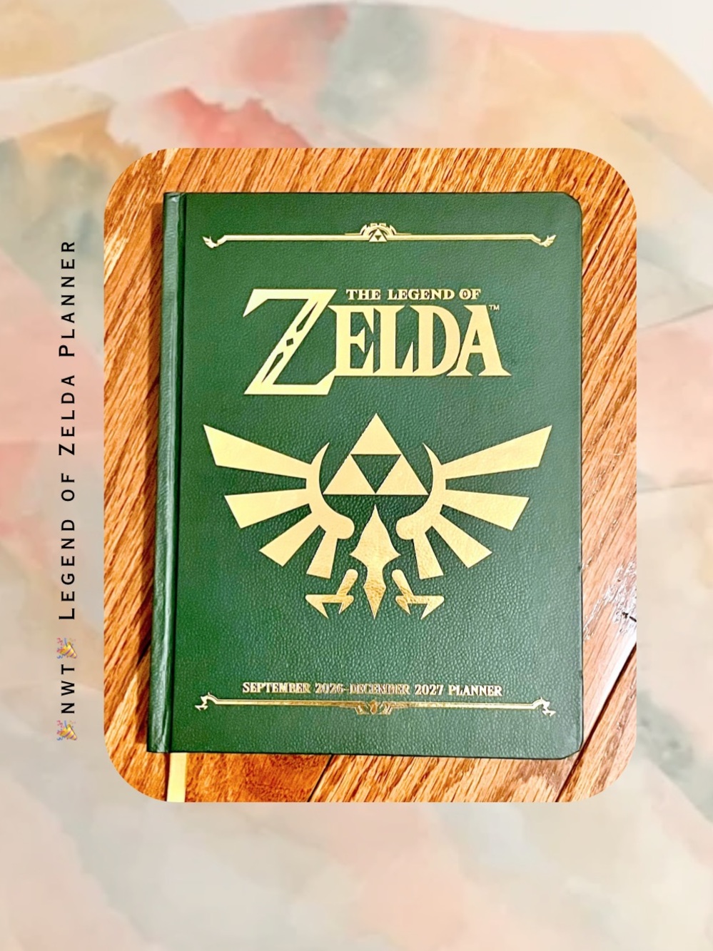 🎉Official Hardcover Zelda Daily Monthly Calendar Planner